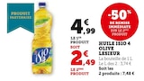 Huile Isio 4 Olive - Lesieur en promo chez U Express Le Havre à 2,49 €