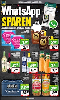 Bier im aktuellen EDEKA Prospekt (Warendorf) Bier im EDEKA Prospekt "Aktuelle Angebote" mit 15 Seiten (Warendorf)