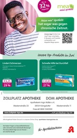 Aktueller mea - meine apotheke Apotheke Prospekt in Kneitlingen und Umgebung, "Unsere Juni-Angebote" mit 4 Seiten, 01.06.2025 - 30.06.2025