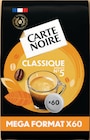 Dosettes de café souples classique N°5 - CARTE NOIRE dans le catalogue Netto