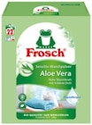Waschpulver Sensitiv Aloe Vera im Angebot bei REWE in Jena Waschpulver Sensitiv Aloe Vera Angebote von Frosch bei REWE Jena für 4,99 €