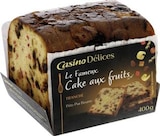 Le Fameux Cake aux fruits Tranché - CASINO DELICES dans le catalogue Casino Supermarchés