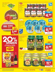 Brot im Netto Marken-Discount Prospekt "Aktuelle Angebote" mit 60 Seiten (Freiburg (Breisgau))