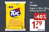 Cracker im ALDI SÜD Prospekt Cracker von TUC im aktuellen ALDI SÜD Prospekt für 1,79 €