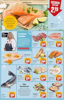 Lachs im REWE Prospekt "Dein Markt" mit 41 Seiten (Darmstadt)