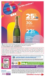 Offre Champagne Brut dans le catalogue Carrefour Market du moment à la page 12