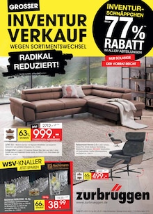 Zurbrüggen Prospekt "INVENTUR VERKAUF" mit  Seiten (Ganderkesee)