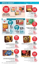 Congélateur en promo dans le catalogue U Express à la page 14