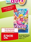 Jeu Switch Princess Peach : Showtime ! - Nintendo en promo chez Cora Argenteuil à 52,99 €