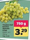 Trauben hell kernlos Autumn Crisp für 3,29 € bei Netto mit dem Scottie im Angebot Trauben hell kernlos Autumn Crisp im aktuellen Netto mit dem Scottie Prospekt