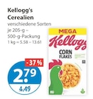Cerealien im V-Markt Prospekt Cerealien von Kellogg's im aktuellen V-Markt Prospekt für 2,79 €