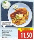 Seelachsfilet gebraten für 11,50 € bei E center im Angebot Seelachsfilet gebraten im aktuellen E center Prospekt
