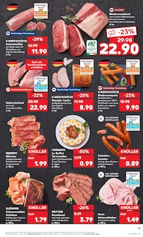 Rindfleisch im Kaufland Prospekt "Aktuelle Angebote" mit 48 Seiten (Wolfsburg)