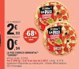La Pizz Chorizo Emmental - SODEBO dans le catalogue E.Leclerc