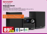 Micro-HiFi-Anlage XL-B517D(BK) im Angebot bei Marktkauf in Lörrach Micro-HiFi-Anlage XL-B517D(BK) Angebote von Sharp bei Marktkauf Lörrach für 89,99 €