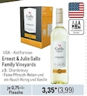 Ernest & Julio Gallo Family Vineyards von  im aktuellen Metro Prospekt für 3,99 €