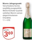 Jahrgangssekt Angebote von Mumm bei GLOBUS Oberhausen für 3,69 €