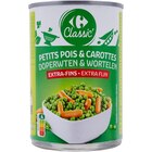 Petits pois carottes - CARREFOUR CLASSIC' dans le catalogue Carrefour