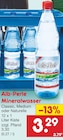 Mineralwasser im Angebot bei Netto Marken-Discount in Ulm Mineralwasser Angebote von Alb-Perle bei Netto Marken-Discount Ulm für 3,29 €