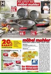 Kochtopf im Möbel Mahler Siebenlehn Prospekt in Hoyerswerda Aktueller Möbel Mahler Siebenlehn Prospekt mit Kochtopf, "SACHSENS TRAUMKÜCHEN ZUM HALBEN PREIS", Seite 16