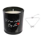 BOUGIE BIJOU MOT D'AMOUR en promo chez Auchan Hypermarché BOUGIE BIJOU MOT D'AMOUR dans le catalogue Auchan Hypermarché