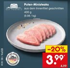 Aktuelle Grillfleisch Angebote bei Netto Marken-Discount in Essen Aktuelles Puten-Ministeaks Angebot bei Netto Marken-Discount in Essen ab 3,99 €