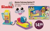 Bloxies Fahrzeug Spielset von Simba im aktuellen V-Markt Prospekt für 14,99 €