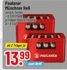 Münchner Hell von Paulaner im aktuellen Trinkgut Prospekt für 13,99 €