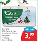Küchentücher Limited Edition Wichtel von Favora für 3,99 € bei budni im Angebot Küchentücher Limited Edition Wichtel von Favora im aktuellen budni Prospekt