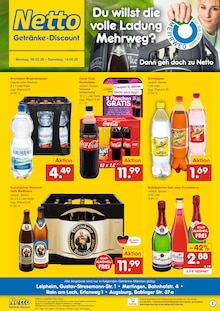 Netto Marken-Discount Prospekt DER ORT, AN DEM DU IMMER AUSGEZEICHNETE PREISE FINDEST. mit 2 Seiten