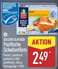 Pazifische Schollenfilets von Golden Seafood im aktuellen ALDI Nord Prospekt für 2,49 €