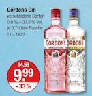 Gordons Gin im V-Markt Prospekt Gordons Gin von Gordon's im aktuellen V-Markt Prospekt für 9,99 €