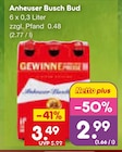 Bud Angebote von Anheuser Busch bei Netto Marken-Discount Kehl für 2,99 €
