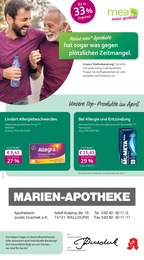 Aktueller mea - meine apotheke Apotheken Prospekt für Walldürn: Unsere April-Angebote mit 4} Seiten, 01.04.2026 - 30.04.2026