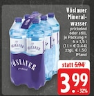 Mineralwasser prickelnd Angebote von Vöslauer bei E center Koblenz für 3,99 €