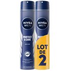 Déodorant atomiseur "Lot de 2" - NIVEA MEN en promo chez Carrefour La Rochelle à 3,87 €
