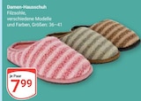 Damen-Hausschuh im Angebot bei GLOBUS in Zwickau Damen-Hausschuh Angebote bei GLOBUS Zwickau für 7,99 €