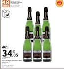 AOP Crémant d'alsace brut - HAULLER en promo chez Intermarché Hénin-Beaumont à 34,85 €