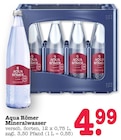 Mineralwasser Angebote von Aqua Römer bei E center Mannheim für 4,99 €
