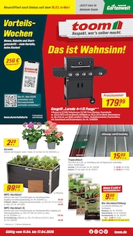 toom Baumarkt Prospekt der Woche "Respekt, wer's selber macht." Seite 1, 11.04.2026 bis 17.04.2026 für Marl Aktueller toom Baumarkt Prospekt "Respekt, wer's selber macht." Seite 1 von 28 Seiten für Marl