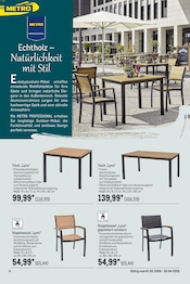 Sessel im METRO Prospekt in Goslar Aktueller METRO Prospekt mit Sessel, "Wochenangebote SCO + Gewinnspiel + Outdoor", Seite 27