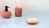 Distributeur à savon grès effet rubber en promo chez Maxi Bazar Chelles à 5,59 €