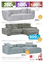 Ecksofa im XXXLutz Möbelhäuser Prospekt "junges wohnen." auf Seite 3