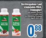 Schokoladen-Milch im EDEKA Prospekt Schokoladen-Milch von Berchtesgadener Land im aktuellen EDEKA Prospekt für 0,88 €