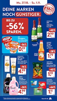 ALDI SÜD Prospekt der aktuellen Woche, gültig von 27.10.2025 bis 01.11.2025 Aktueller ALDI SÜD Prospekt "Gutes für Alle." mit 47 Seiten