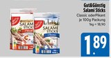 Salami Sticks Classic von Gut&Günstig im aktuellen E xpress Prospekt für 1,89 €