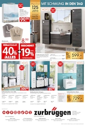 Waschbeckenunterschrank im Zurbrüggen Prospekt in Bremerhaven Aktueller Zurbrüggen Prospekt mit Waschbeckenunterschrank, "KÜCHENTESTER GESUCHT", Seite 16