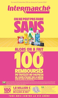 Prospectus Intermarché Contact à Ouzouer-sur-Loire, "Intermarché", 20 pages de promos valables du 30/12/2025 au 11/01/2026