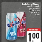 Mixery Iced Blue oder Mixery Bier + Cola Angebote von Karlsberg bei EDEKA Geilenkirchen für 1,00 €