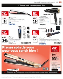 Offre Sèche-Cheveux dans le catalogue Carrefour du moment à la page 15